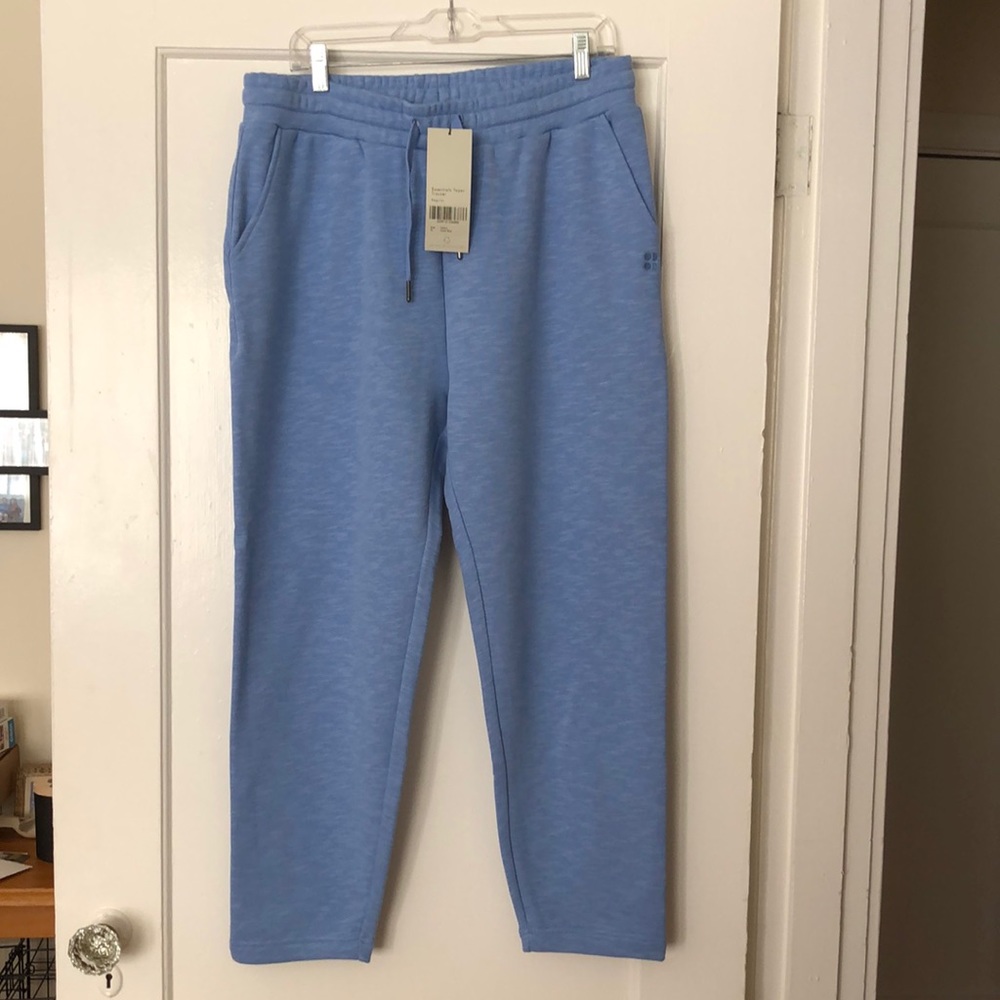 NWT Sweaty Betty Jogger Sweatpants Coast Blue